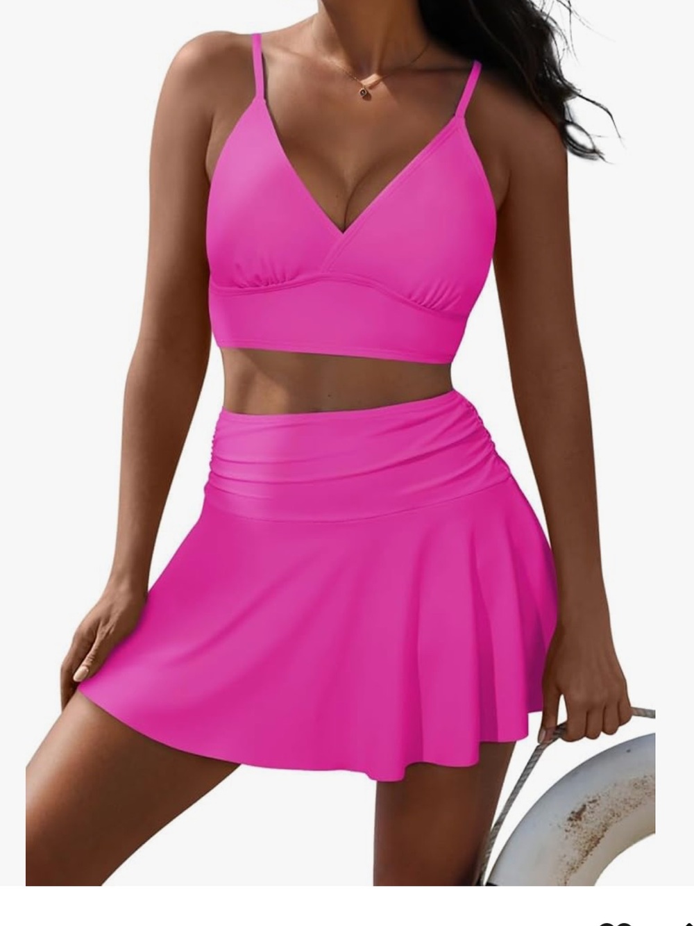 Pink Queen 2 Pc Bathing Suit